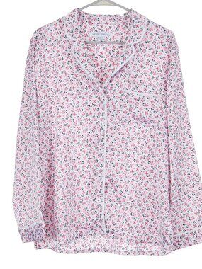 Vera Bradley Button Front Pajama Top Women's XL